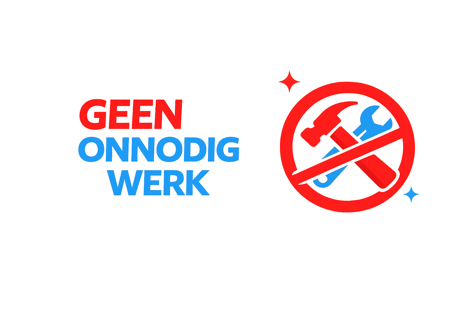 Geen onnodig werk